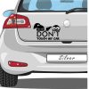 sticker auto don t touch my car 211245